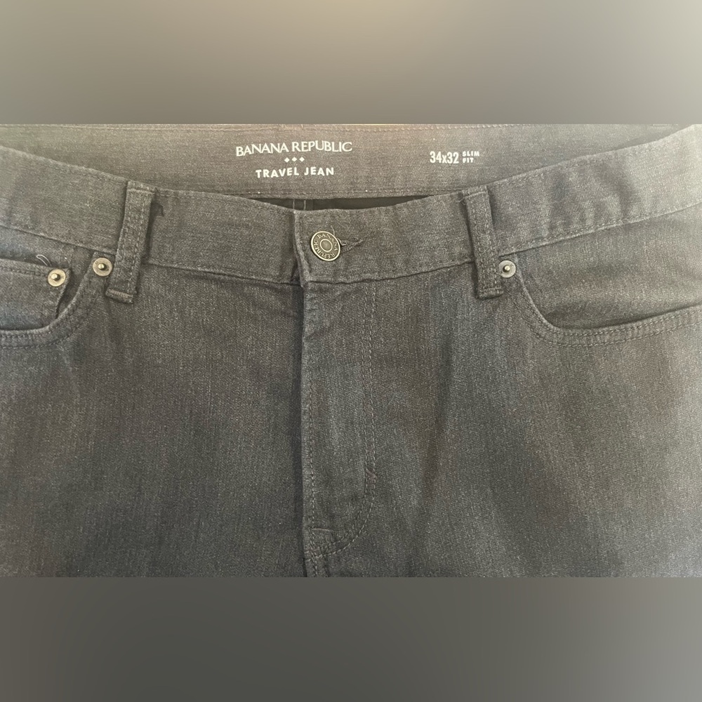 BANANA REPUBLIC WOMENS TRAVEL JEANS SIZE 34x32 - Picture 4 of 4